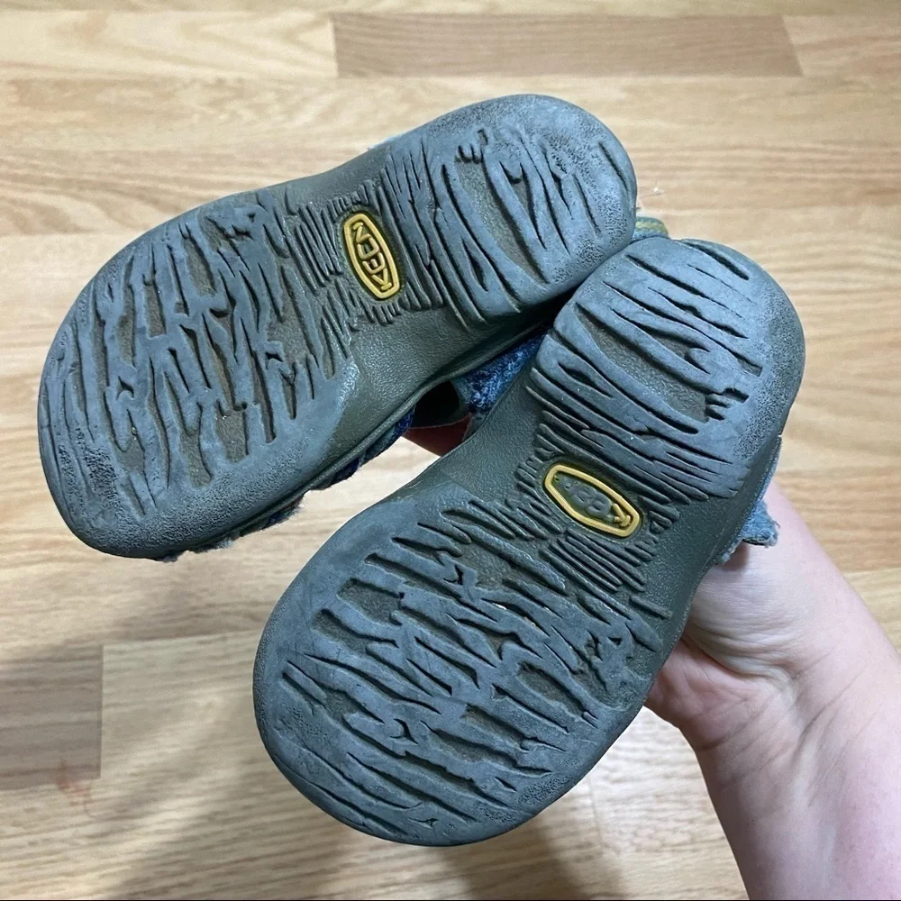 Keen Sandals Sz 7 Outdoors Closed Toe Blue Kids Toddler Girl